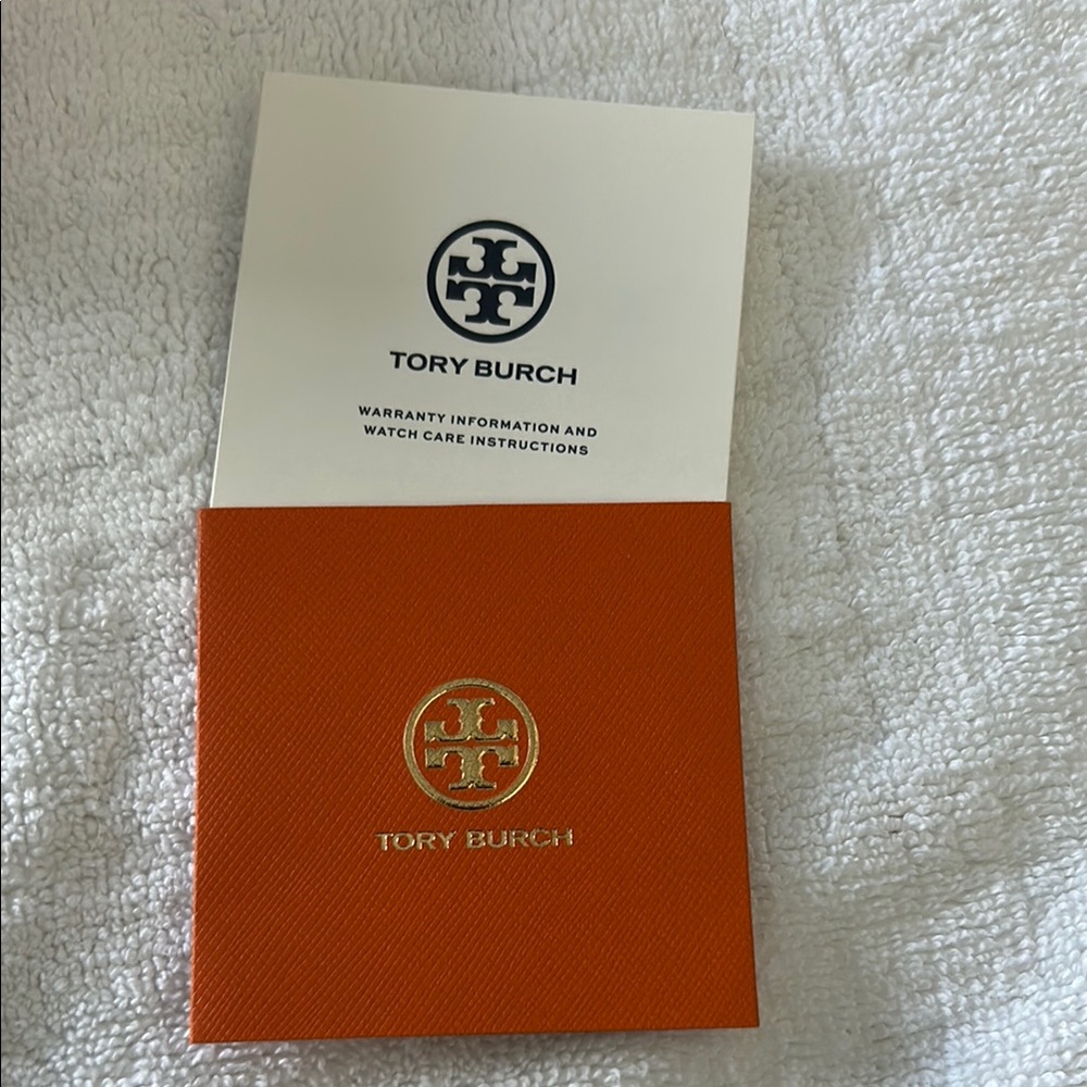 NIB Tory Burch Black and Gold Women's Watch - Picture 6 of 9